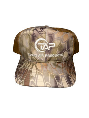 Richardson Tan Texas Air Products Camo Trucker Hat Adjustable